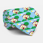 Stropdas van Realtor House voor Real Estate Agent  (Opgerold)