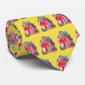Stropdas van Realtor House voor Real Estate Agent (Opgerold)