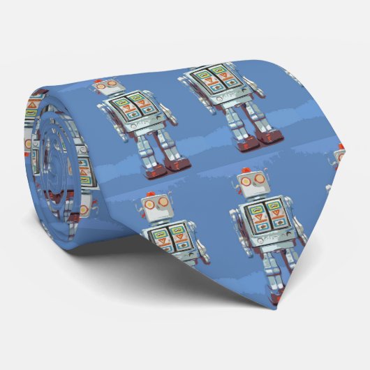 Stropdas van robot (Opgerold)