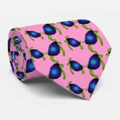 Stropdas van schildpaddestoelen (roze) (Opgerold)