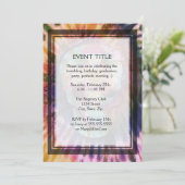 Stropdas van suikerschedel die kleuren van binnen  kaart (Staand voorkant)