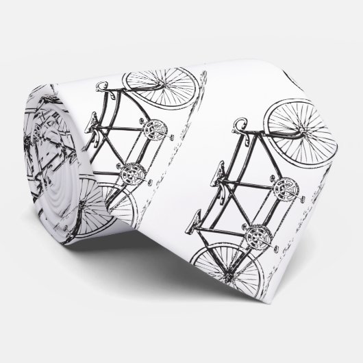  Stropdas van tandem (Opgerold)