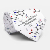 Stropdas van Tryptophan Molecule (Opgerold)