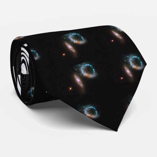 Stropdas van wisselende sterrenstelsels (Opgerold)