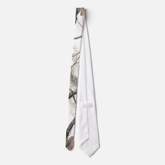 Stropdas van witte boomgaard (Achterkant)