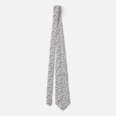 Stropdas van witte Golf-ballen en T - shirts (Achterkant)