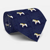 Stropdas van witte paarden (Opgerold)