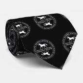 Stropdas van witte paardenzeehond (Opgerold)