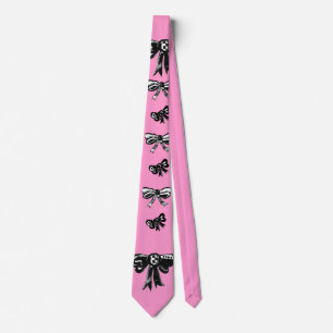 Stropdas van zoete bogen (roze olifant)