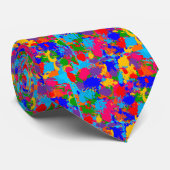 Stropdas Verf Splatter (Opgerold)