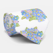 Stropdas vergeet-me-Nots (Opgerold)