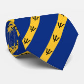 Stropdas vlag Barbados (Opgerold)