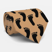 Stropdas - Voetafdrukken (Opgerold)