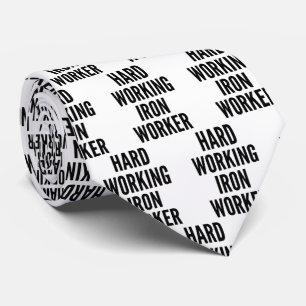 Stropdas voor hardwerkende ijzerwerkers