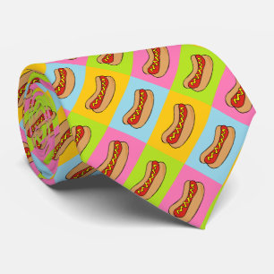 stropdas voor het betegelen van hotdogs