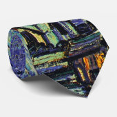 Stropdas voor het schilderen van Sterrennachten va (Opgerold)