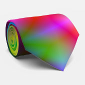 Stropdas voor kleurrijke abstractie (Opgerold)