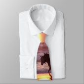 Stropdas voor paardenzonsondergang (Gebonden)