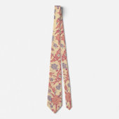 Stropdas voor rode en blauwe Floral (Voorkant)