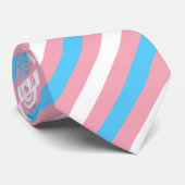 Stropdas voor transgendervlag (Opgerold)