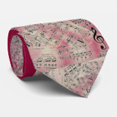 Stropdas voor vel muziek (Opgerold)