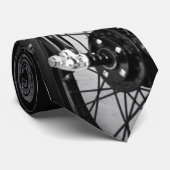 Stropdas voorkant motorfiets Springer (Opgerold)