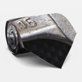 Stropdas: werktuigbank stropdas (Opgerold)