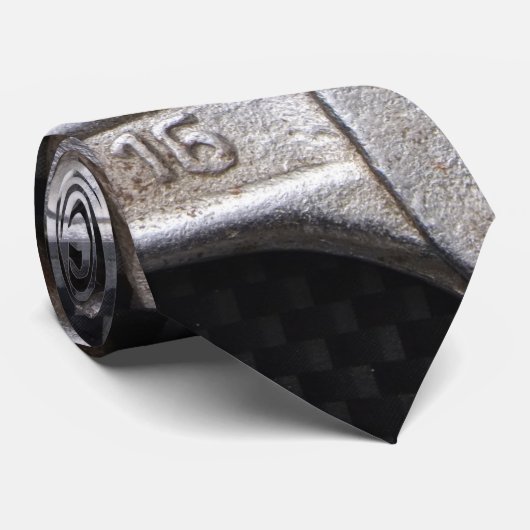 Stropdas: werktuigbank stropdas (Opgerold)