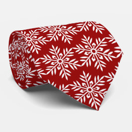 Stropdas Wintersnowflakes