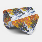 Stropdas zijde: De verbrande Struik door Clarence (Opgerold)