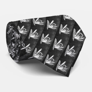 stropdas "Zwarte Natte Vliegforel"