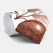 Stropdassen met rode appel (Opgerold)