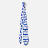 Stropdassen van de Israëlische vlag mode, bedrijf (Achterkant)