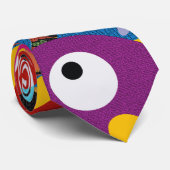 Stropdassen van dierlijke cartoon: vis (Opgerold)