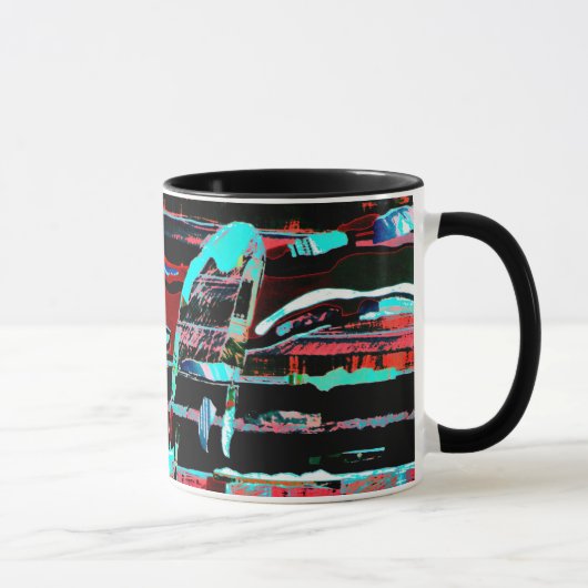 Structural Interference – Abstract Coffee Mug (Droite)