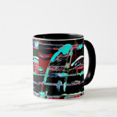 Structural Interference – Abstract Coffee Mug (Devant droit)