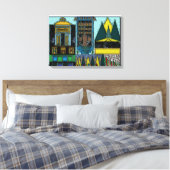 structure architecturale en toile imprimée étirée (Insitu(Chambre))