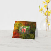 Structure de la carte de voeux de vie (Fleur jaune)