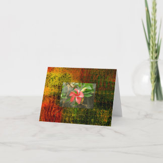 Structure de la carte de voeux de vie