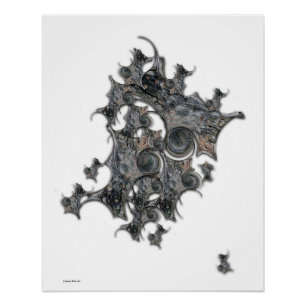 "Structure incohérente", Poster brillant