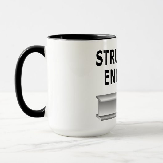 Structureel ingenieurspam mok (Links)