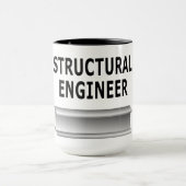 Structureel ingenieurspam mok (Midden)
