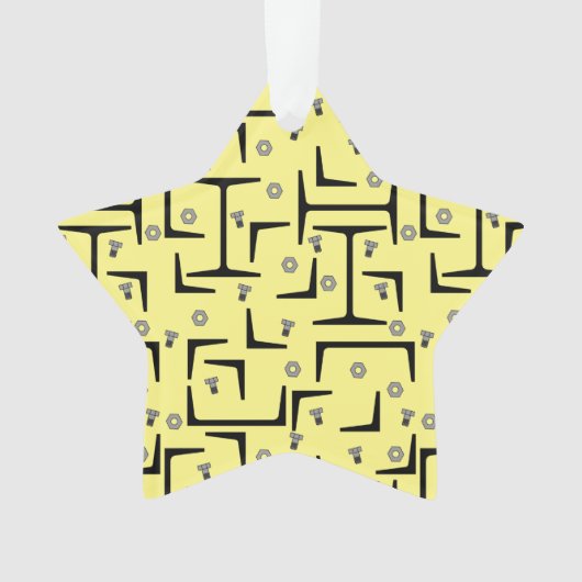 Structureel stalen patroon ornament (voorkant)