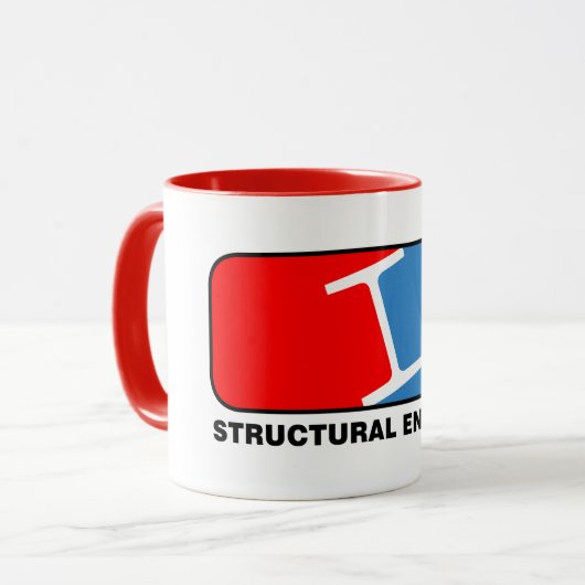 Structurele Engineer Liga Mok (Voorkant links)
