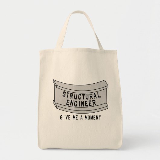Structurele-engineeringbundelmoment Tote Bag (Voorkant)