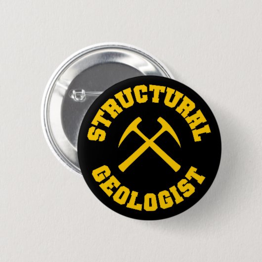 Structurele geologische Button (Voorkant /achterkant)
