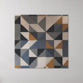 Structurele Harmonie Canvas Afdruk (Voorkant)