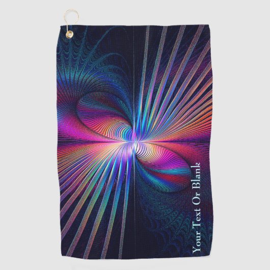 Structurele irrigatie golfhanddoek (Voorkant)