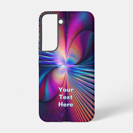 Structurele irrigatie samsung galaxy hoesje (Achterkant)