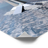Structurele Toren van Atlantis Poster (Hoek)